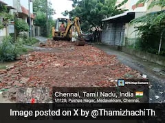 DMK MP's Chennai Road Repair Pic Roasted On Internet. Clarification Follows