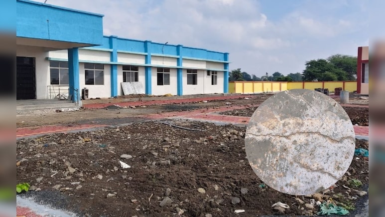 सीहोर में 3 करोड़ की सरकारी बिल्डिंग में भ्रष्टाचार की चमक, दीवार और छत में दरारें; घटिया निर्माण की खुली पोल सीहोर में 3 करोड़ की सरकारी बिल्डिंग में भ्रष्टाचार की चमक, दीवार और छत में दरारें; घटिया निर्माण की खुली पोल