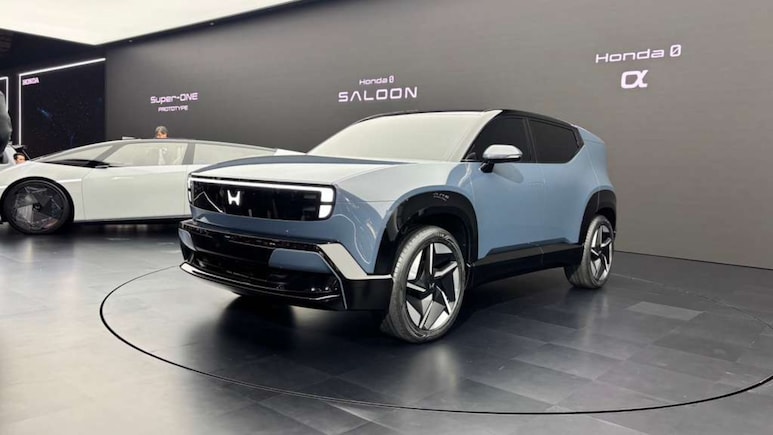 India-Bound Honda 0 Alpha Prototype SUV Showcased At Japan Mobility Show