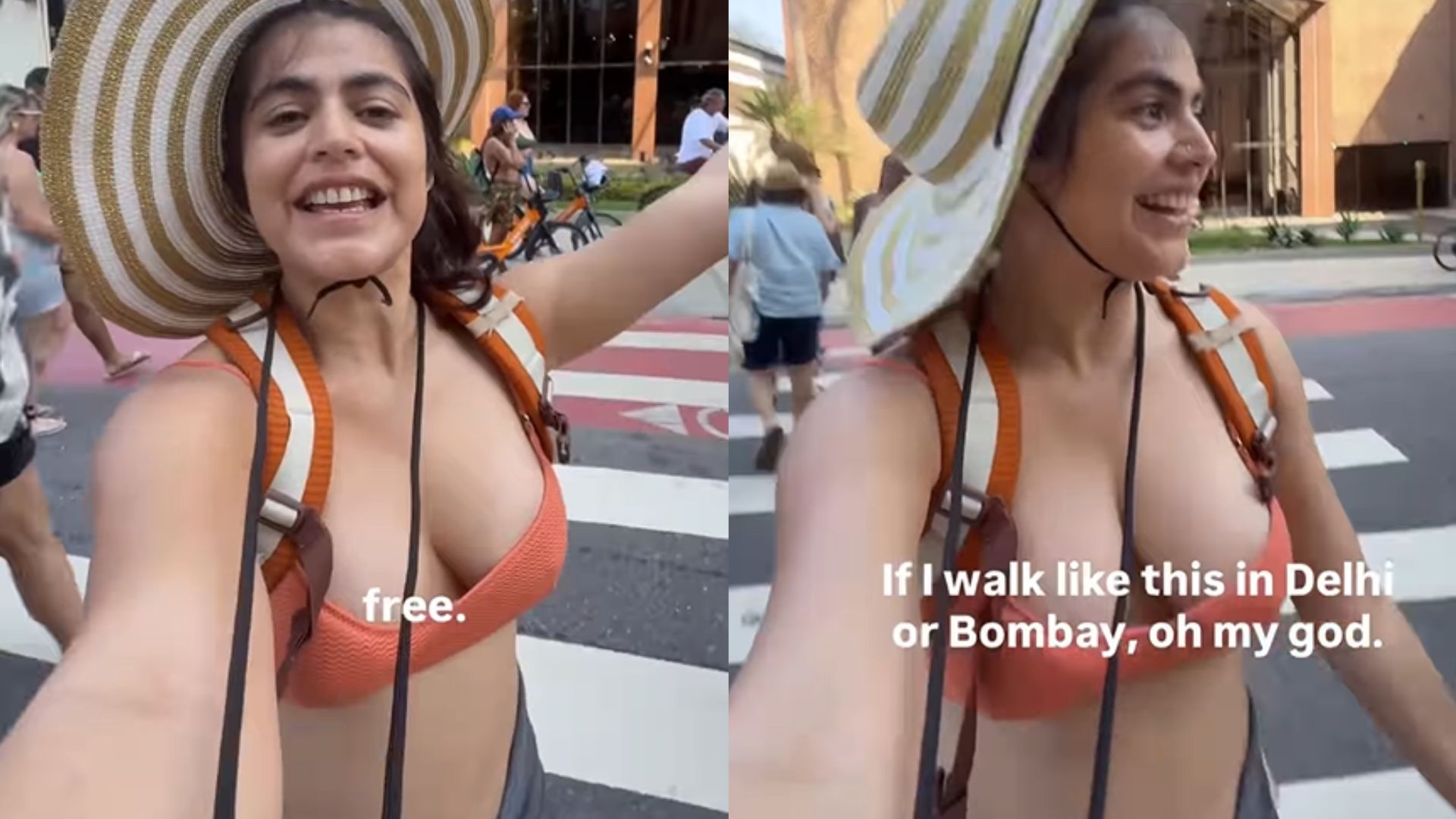 "If I Walk Like This In Delhi Or Mumbai...": Shenaz Treasury's Video From Brazil For Indian Women Divides Internet