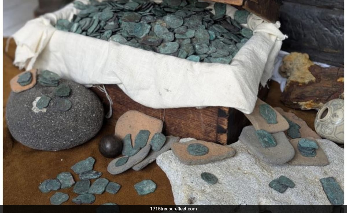 Rare Coins Worth Millions Recovered From 1715 Spanish Shipwreck