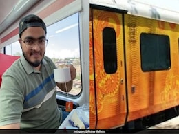 Man's Rs 5,500 First-Class Tejas Rajdhani Journey Goes Viral, Sparks Online Debate Man's Rs 5,500 First-Class Tejas Rajdhani Journey Goes Viral, Sparks Online Debate