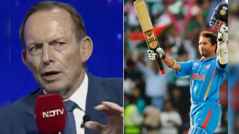 NDTV World Summit 2025: ऑस्ट्रेलियाई पूर्व पीएम टोनी एबॉट ने सचिन तेंदुलकर को बताया रिकी पोंटिंग से बेहतर क्रिकेटर NDTV World Summit 2025: ऑस्ट्रेलियाई पूर्व पीएम टोनी एबॉट ने सचिन तेंदुलकर को बताया रिकी पोंटिंग से बेहतर क्रिकेटर