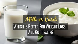 Milk vs Curd: Which Is Better For Weight Loss And Gut Health