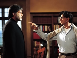 Why Shah Rukh Khan Felt 'Small' After His <i>First Mohabbatein</i> Scene With Amitabh Bachchan Why Shah Rukh Khan Felt 'Small' After His <i>First Mohabbatein</i> Scene With Amitabh Bachchan