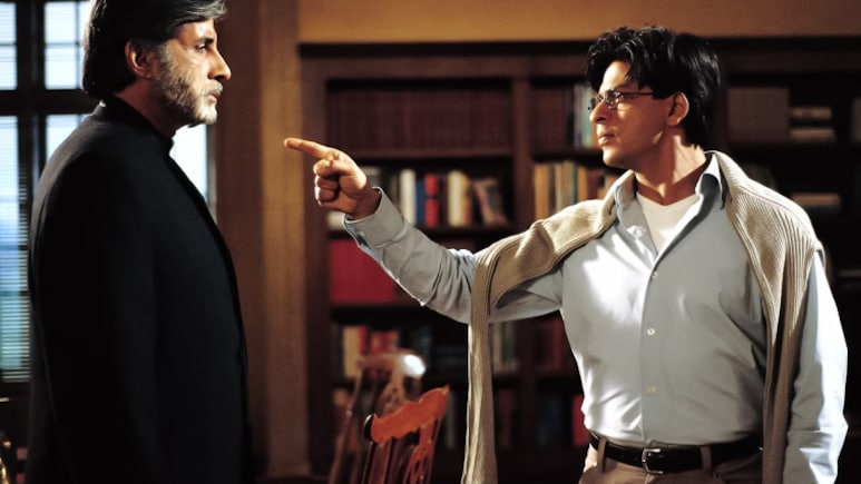 Why Shah Rukh Khan Felt 'Small' After His <i>First Mohabbatein</i> Scene With Amitabh Bachchan Why Shah Rukh Khan Felt 'Small' After His <i>First Mohabbatein</i> Scene With Amitabh Bachchan