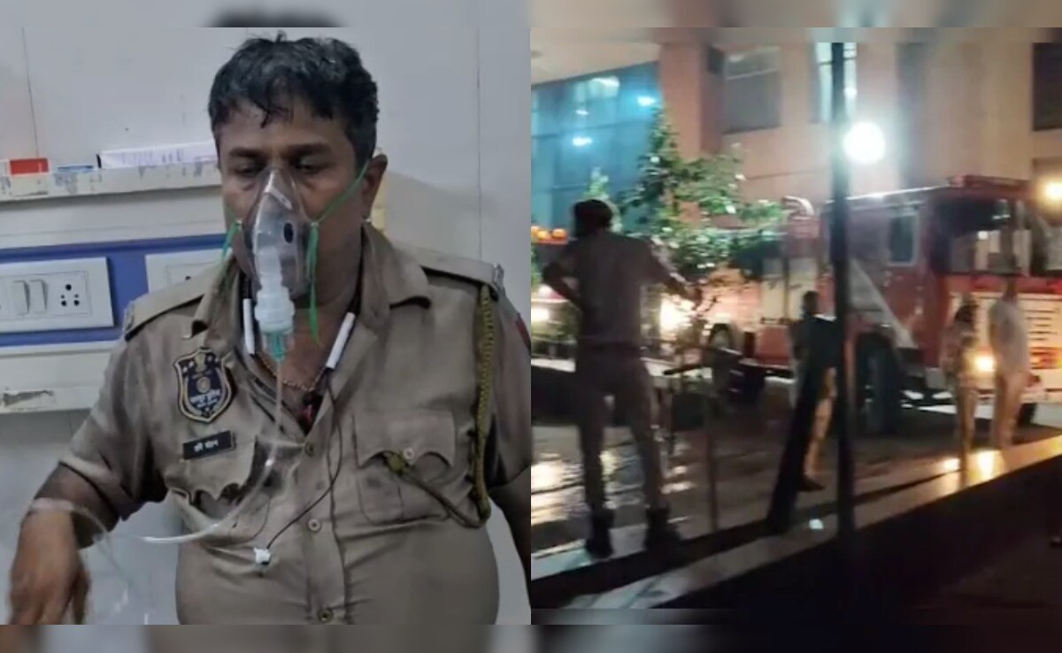 SMS Hospital Fire: आग, धुआं और चीख-पुकार के बीच बचाई मरीजों की जान, जयपुर  के इन जांबाजों को सलाम | Sawai Mansingh Hospital Major accident in Jaipur  How did the police save