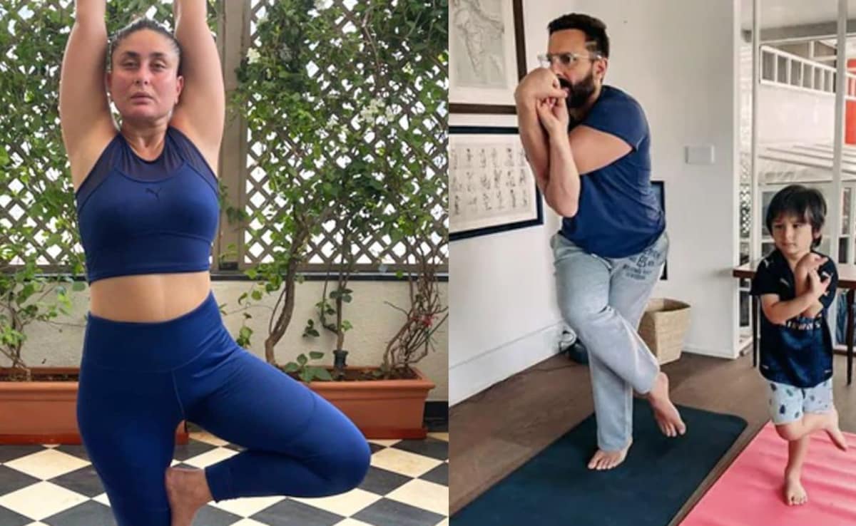 Why Kareena And Saif Love Doing Yoga Together For Kids Taimur And Jeh