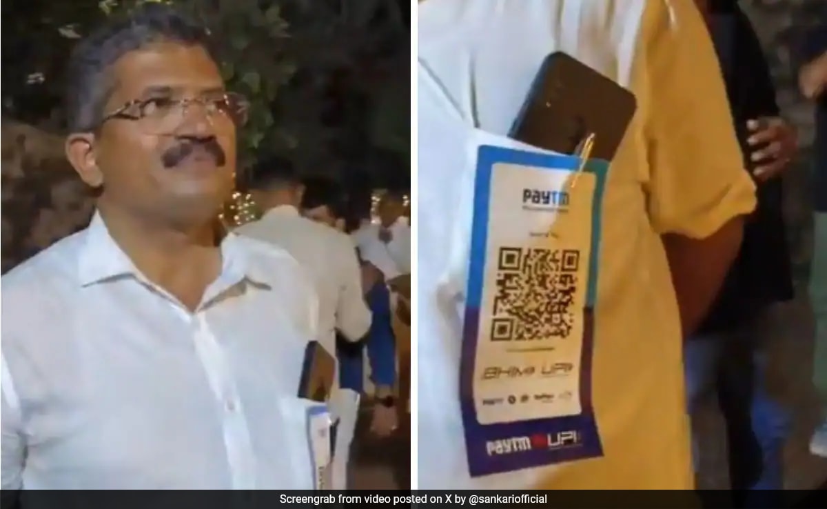 Kerala Father Innovates Wedding Tradition with QR Code for Digital Gifts