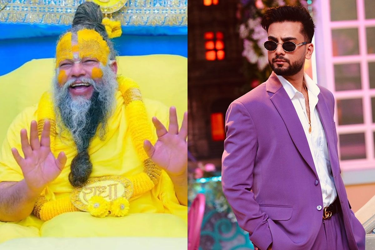 Elvish Yadav,Elvish Yadav Instagram,Elvish Yadav Latest updates,Elvish Yadav Visits Premanand Ji Maharaj Aashram,social media,news and media,Whosthat360,trending story,viral news,premanand ji maharaj ashram booking online,Premanand ji videos
