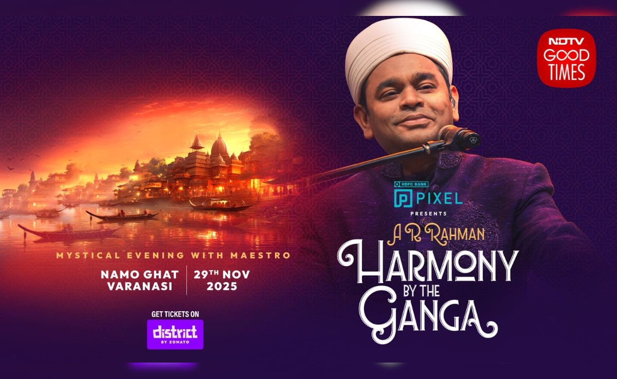NDTV Good Times To Celebrate AR Rahman's Timeless Music In Varanasi