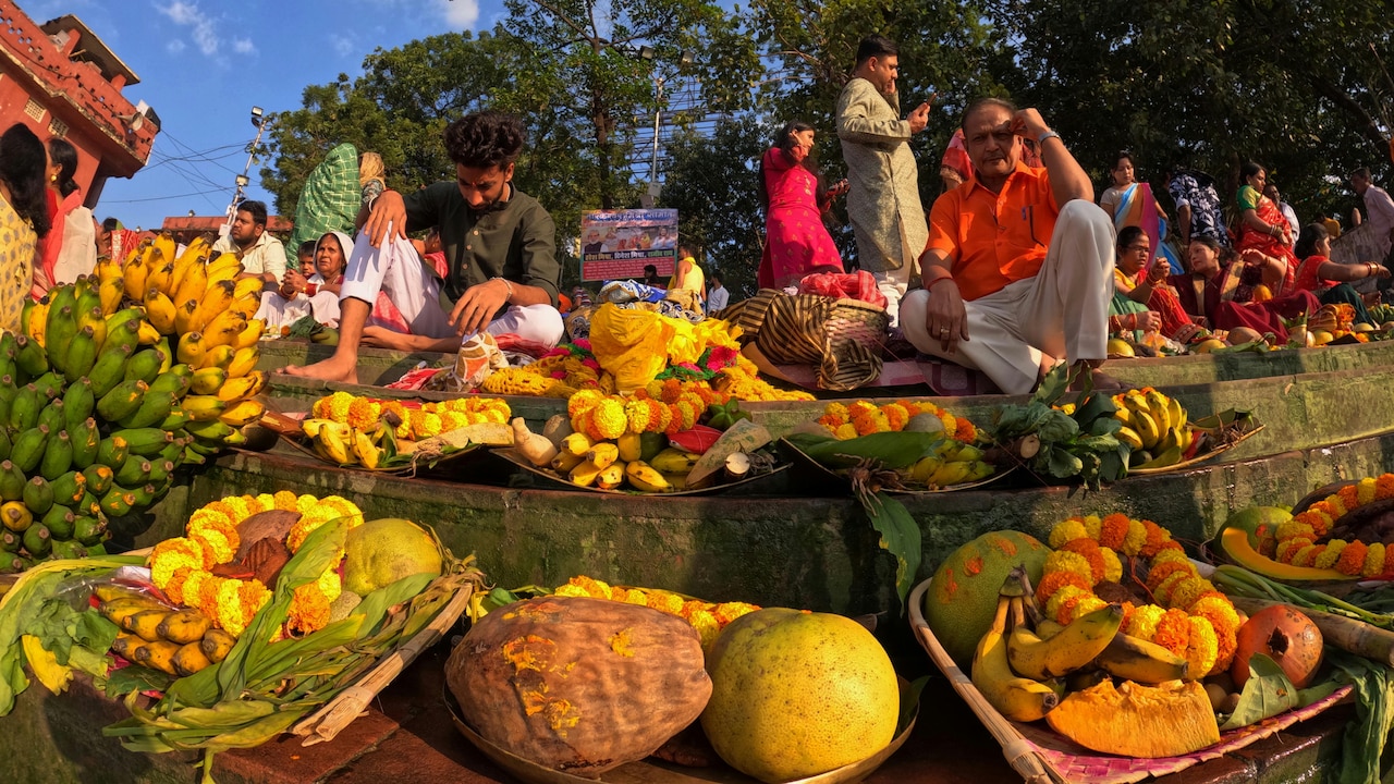 From frying thekua to singing Sharda Sinha's songs, every moment is steeped in nostalgia.