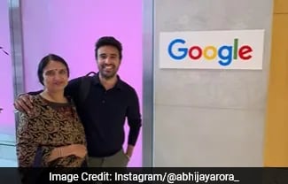 Indian Man Takes Mother To His Google Office In US, Shares Heartwarming Video Indian Man Takes Mother To His Google Office In US, Shares Heartwarming Video