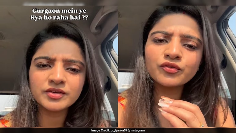 Gurugram Woman's Traffic Rant Goes Viral Amid Diwali Gridlock Gurugram Woman's Traffic Rant Goes Viral Amid Diwali Gridlock