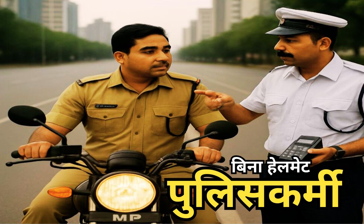 Ride Without Helmet: आज पुलिसवाले भी नपेंगे, बिना हेलमेट बाइक चलाते मिले तो कटेगा चालान