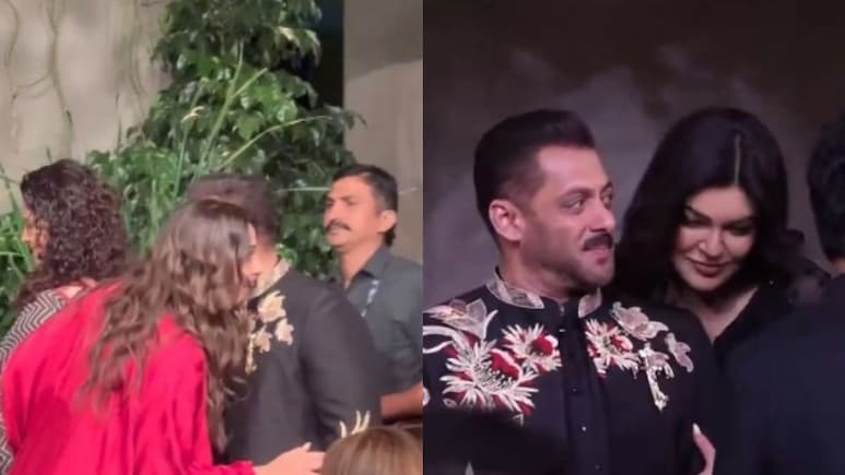 Vikram Phadnis's Fashion Gala: Bipasha Basu And Sushmita Sen Share A Heartwarming Moment With Salman Khan Vikram Phadnis's Fashion Gala: Bipasha Basu And Sushmita Sen Share A Heartwarming Moment With Salman Khan