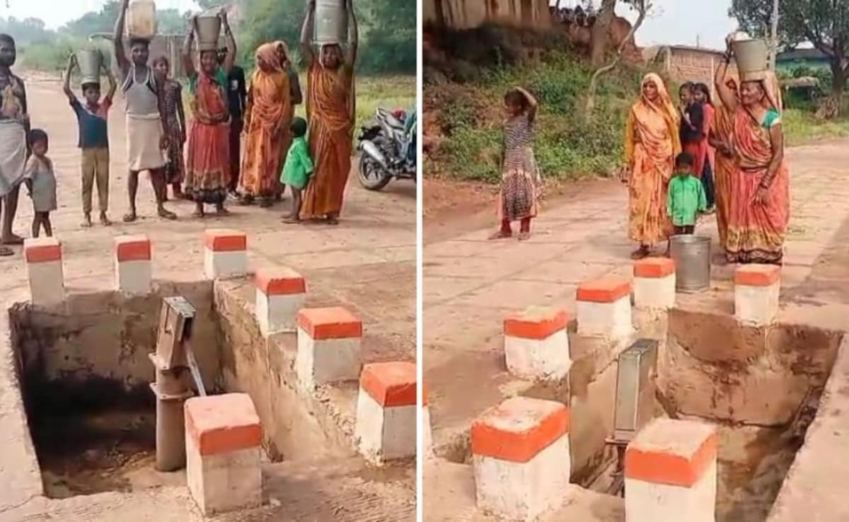 'India's First Drive-Through Hand Pump' In Madhya Pradesh Goes Viral