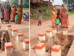 'India's First Drive-Through Hand Pump' In Madhya Pradesh Goes Viral 'India's First Drive-Through Hand Pump' In Madhya Pradesh Goes Viral