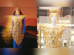 World's Heaviest Gold Dress, Weighing Over 10 Kg And Worth Rs 9.5 Crore, Makes Glittery Debut In Dubai