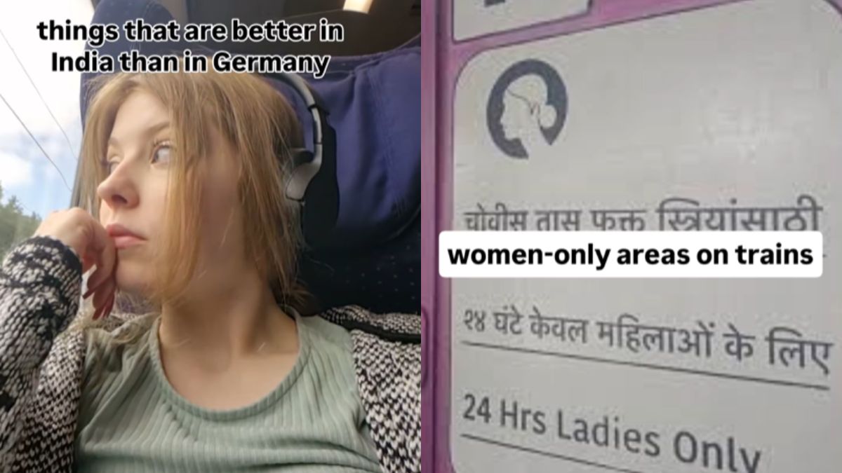 German Woman's Viral Video Praising India's Trains, Food And 5G Viral