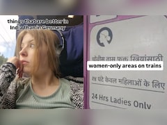 German Woman's Viral Video Praising India's Trains, Food And 5G Viral