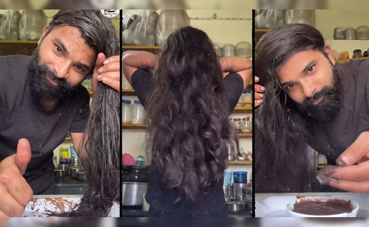 Hair Tips: 45 दिन यह मास्क लगाकर लड़के ने किए लड़कियों की तरह काले, लंबे और घने बाल