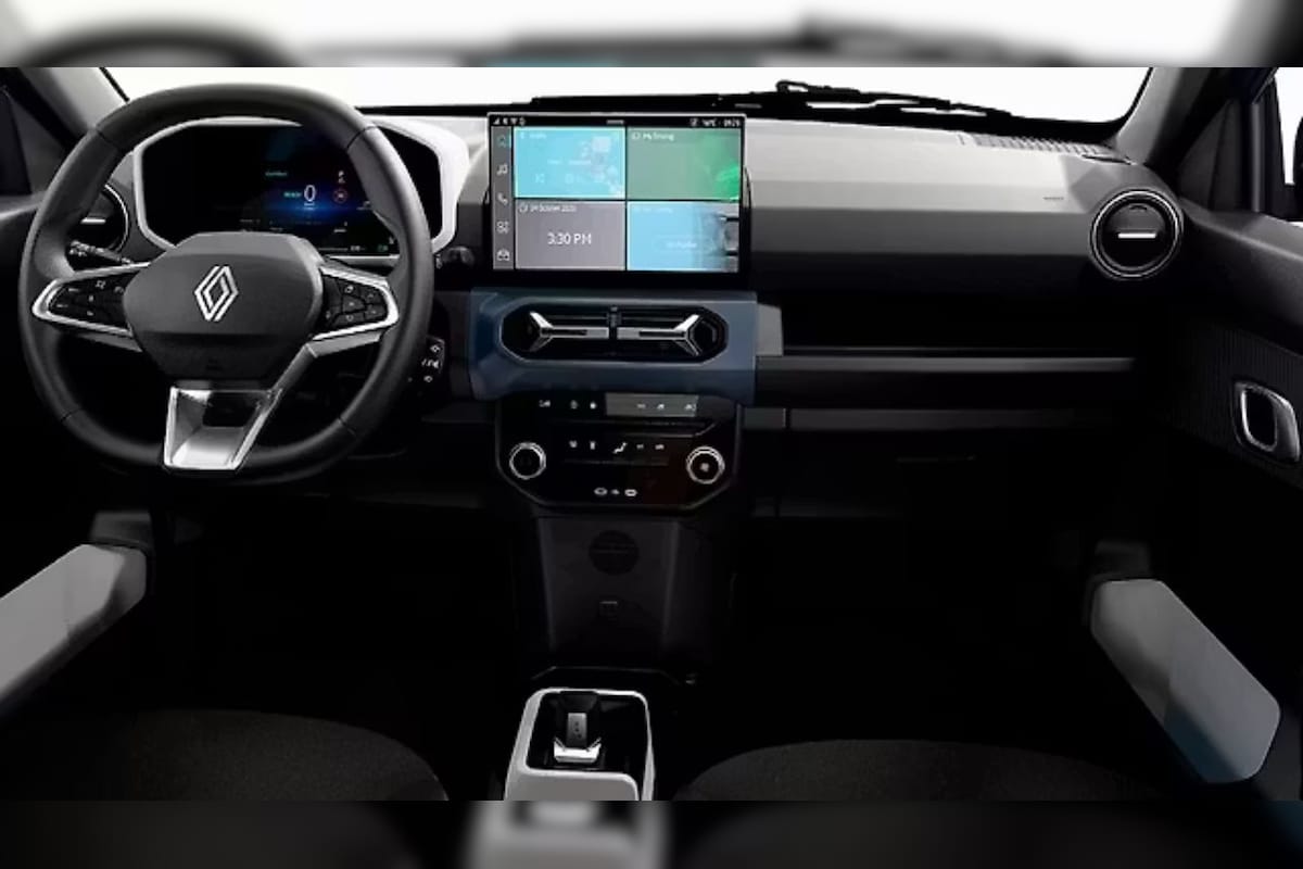 Renault Kwid EV- cabin Renault Kwid EV- cabin