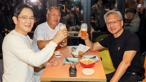 Nvidia CEO Jensen Huang Jokes Companies That Dine With Him See Stocks Double Next Day