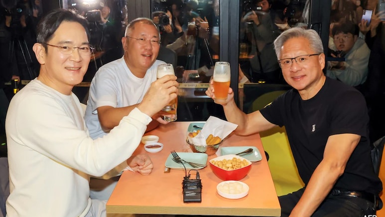 Nvidia CEO Jensen Huang Jokes Companies That Dine With Him See Stocks Double Next Day