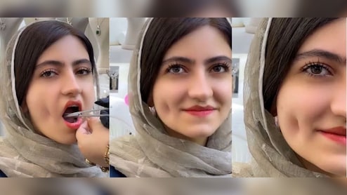 उफ्फ ये स्माइल! गाल पर डिंपल बनाने का ये जुगाड़ देख लोगों के छूटे पसीने, क्या आपने देखा?