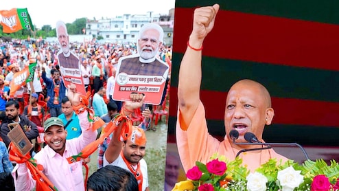 वैशाली में भारी बारिश के बीच बरसे योगी- 'चुनाव में राहुल गांधी की एंट्री, BJP-NDA की जीत की गारंटी'