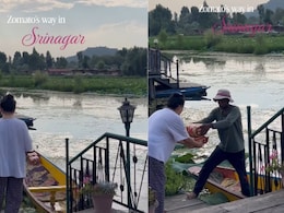 Watch: Zomato's Unique Service Delivers Dishes On A Shikara, Impresses Foodies