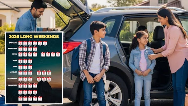 2026 Long Weekend List: अगले साल इस महीने मिलेगा लॉन्ग वीकेंड, ट्रिप की अभी से कर लें प्लानिंग, यहां देखिए 2026 में छुट्टियों का कैलेंडर 2026 Long Weekend List: अगले साल इस महीने मिलेगा लॉन्ग वीकेंड, ट्रिप की अभी से कर लें प्लानिंग, यहां देखिए 2026 में छुट्टियों का कैलेंडर