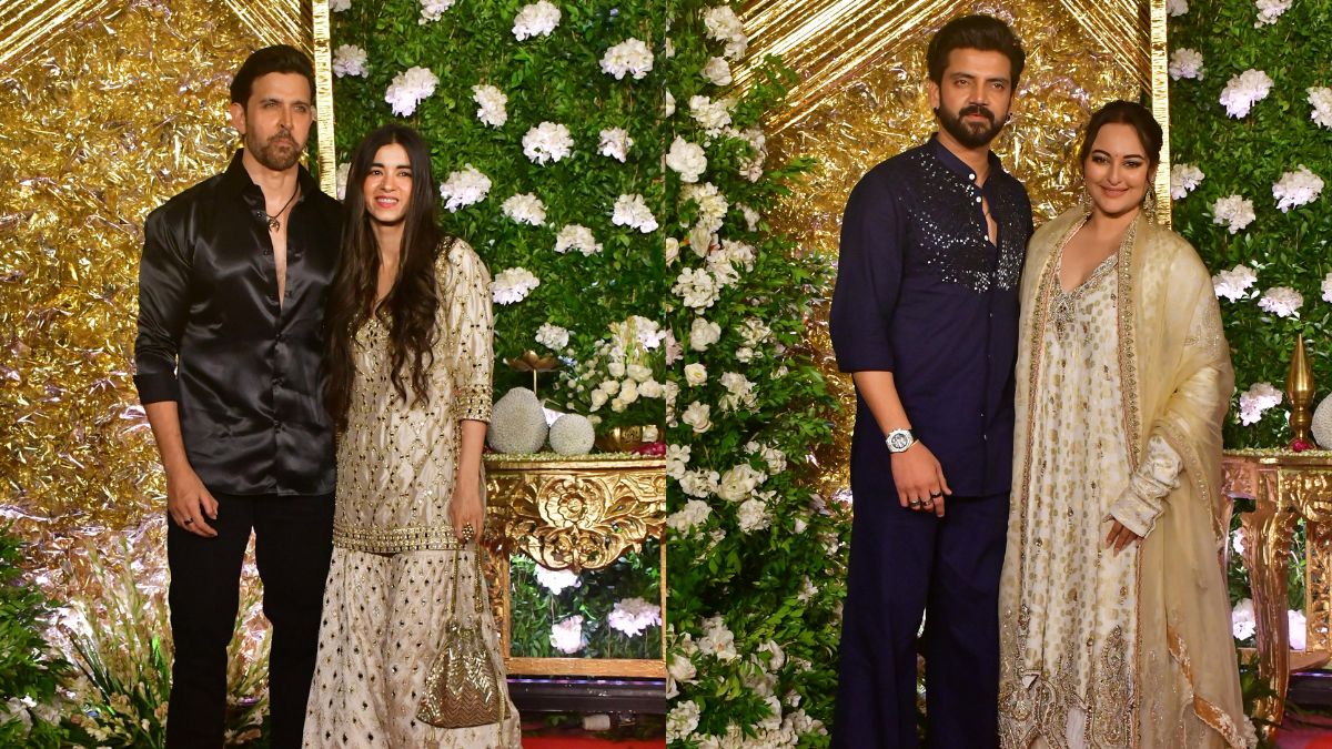 Pics: Hrithik Roshan-Saba Azad, Sonakshi Sinha-Zaheer Iqbal And Others At Ramesh Taurani's Diwali Party