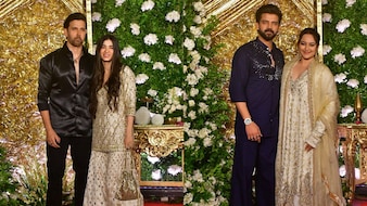Pics: Hrithik Roshan-Saba Azad, Sonakshi Sinha-Zaheer Iqbal At Diwali Party