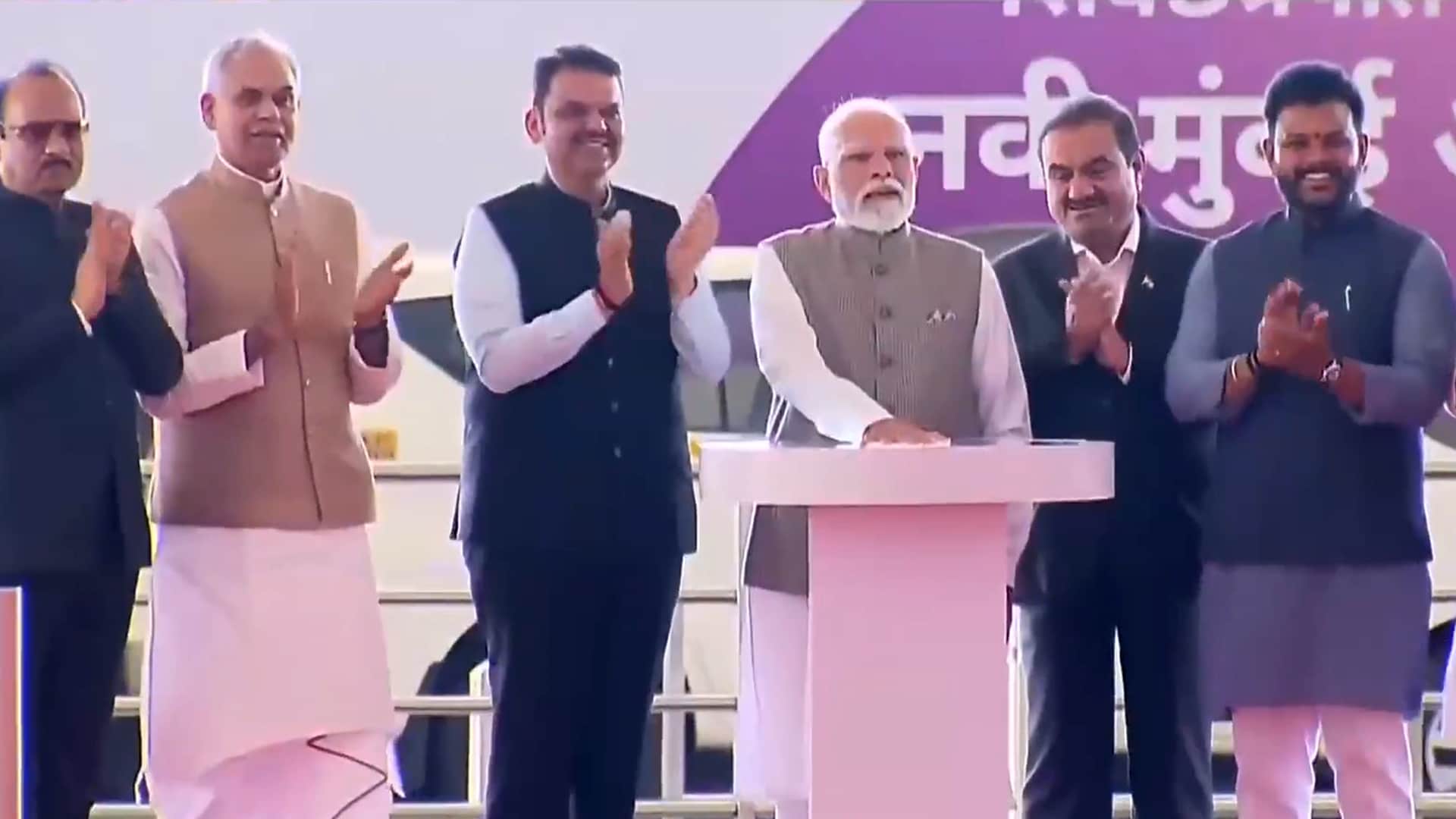 Video: In Mega Connectivity Boost, PM Inaugurates Navi Mumbai Airport