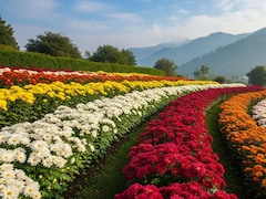 Kashmir's New Floral Wonder: Asia's Largest Chrysanthemum Garden Opens To Visitors