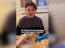 "Very Sundar": Irish Man Thanks Indian Girlfriend's Mother For Diwali Gift "Very Sundar": Irish Man Thanks Indian Girlfriend's Mother For Diwali Gift