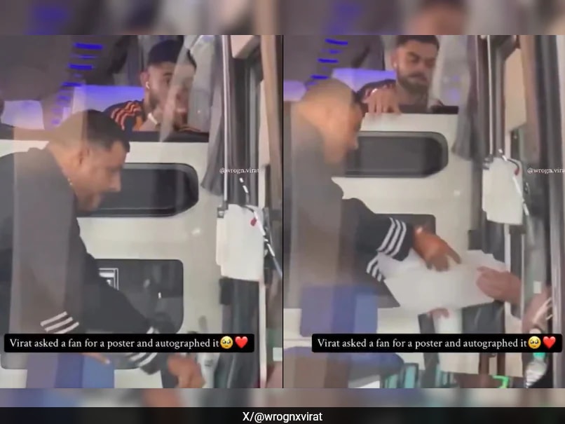 Sitting With Shreyas Iyer, Virat Kohli's Gesture For Fans At Delhi Airport Leaves Everyone In Awe