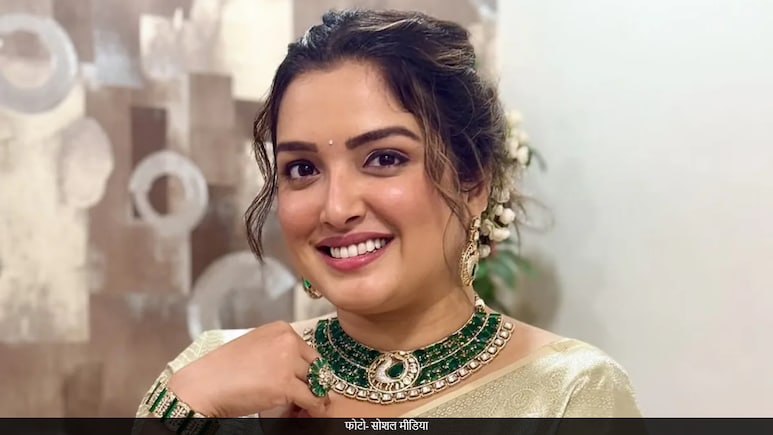 फ्लाइट हुई लेट तो आम्रपाली दुबे ने उठाया मौके का फायदा, प्लेन में ही बना डाली ऐसी रील