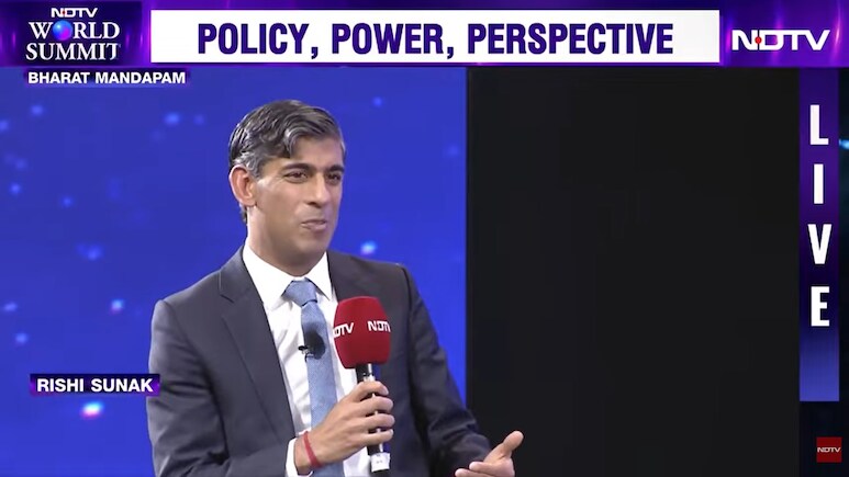 NDTV World Summit 2025: जो रूट या सचिन तेंदुलकर नहीं ऋषि सुनक ने इस भारतीय को बताया अपना पसंदीदा बल्लेबाज NDTV World Summit 2025: जो रूट या सचिन तेंदुलकर नहीं ऋषि सुनक ने इस भारतीय को बताया अपना पसंदीदा बल्लेबाज