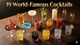 19 World-Famous Cocktails To Try At Home: Classic Recipes And Where They Come From
