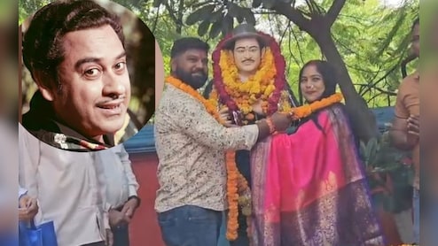 समाधि पर किशोर कुमार को साक्षी मानकर शादी के बंधन में बंधा प्रेमी जोड़ा, एक-दूसरे को डाली वरमाला; जानें मामला