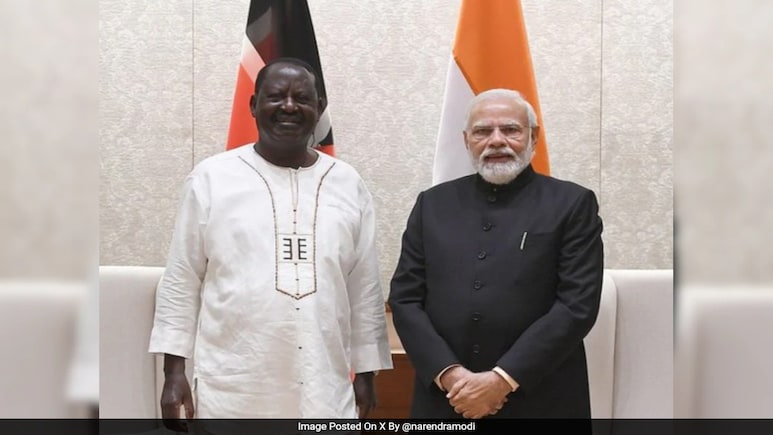 "Towering Statesman": PM Modi Condoles Death Of Ex-Kenyan PM Raila Odinga "Towering Statesman": PM Modi Condoles Death Of Ex-Kenyan PM Raila Odinga