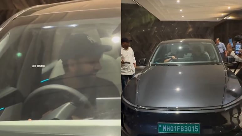 Rohit Sharma Buys Tesla Model Y After Lamborghini Urus SE; Check Pics Rohit Sharma Buys Tesla Model Y After Lamborghini Urus SE; Check Pics