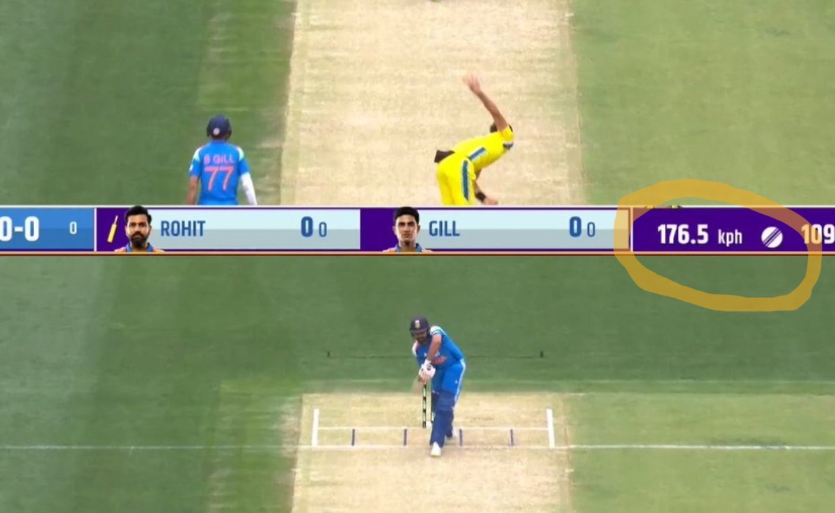 Mitchell Starc Bowled 176.5 Kmph Delivery vs India To Break Shoaib Akhtar's Record? Here's The Truth