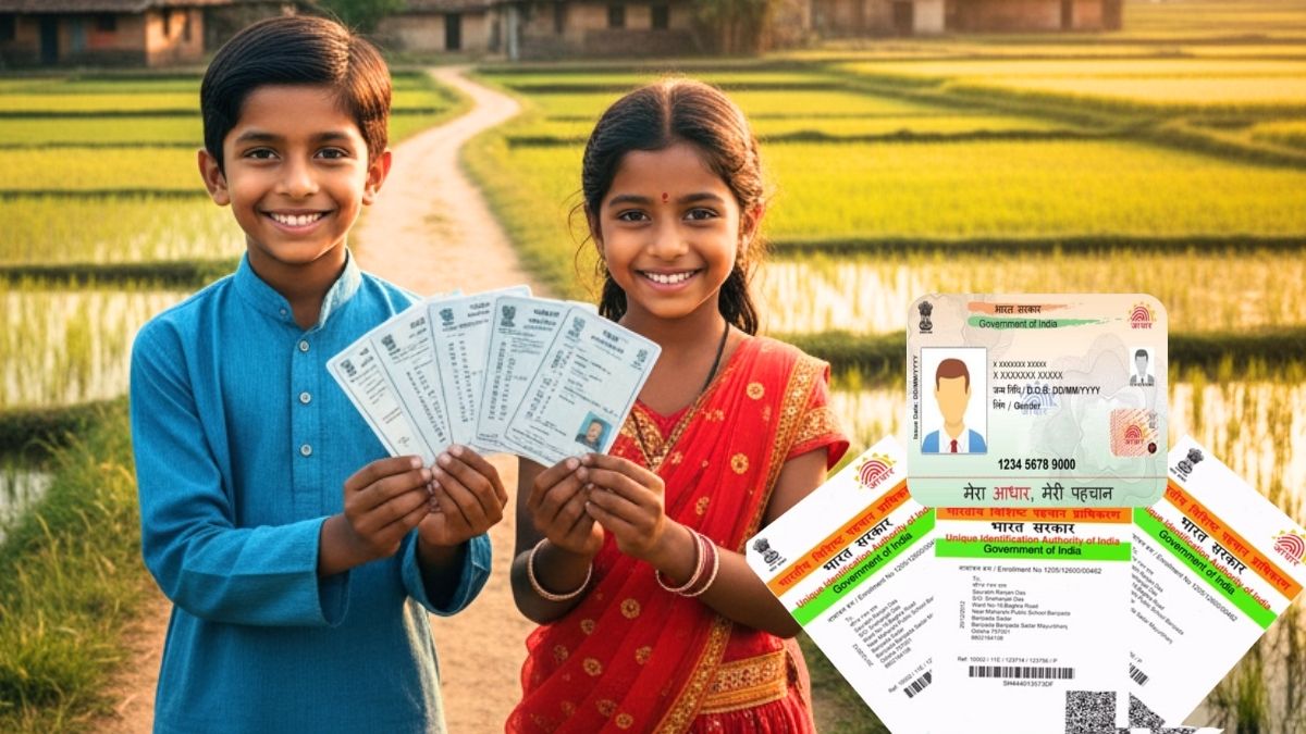 Aadhaar Update: 6 करोड़ बच्चों के आधार अपडेट अब मुफ्त में होंगे! सरकार ने माफ किया शुल्क, जानिए कब तक है मौका