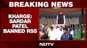 Sardar Patel Legacy War Escalates, Kharge Says 'Vallabbhai Patel Banned RSS'