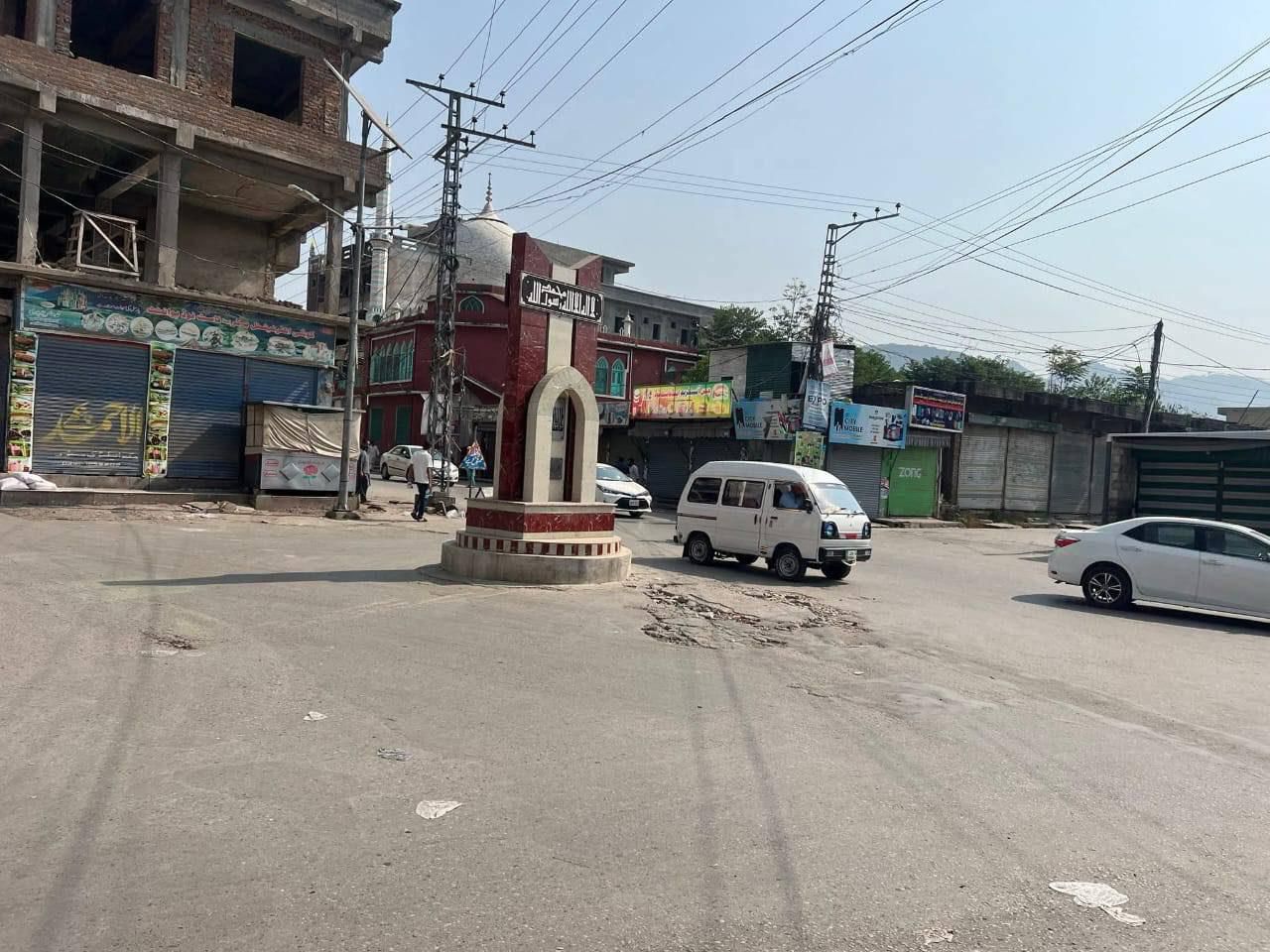 पीओके में बंद रहे बाजार. पीओके में बंद रहे बाजार.