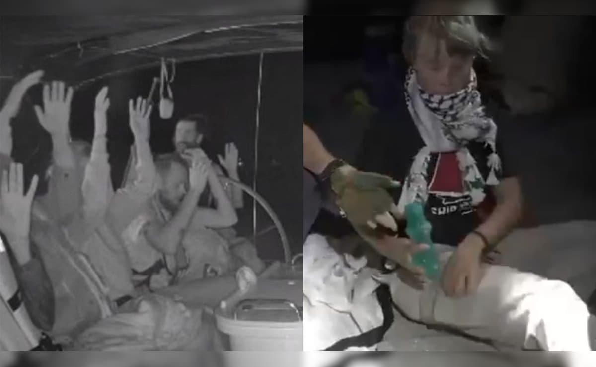 Israel Intercepts Gaza Aid Flotilla, Says Greta Thunberg Safe And Healthy